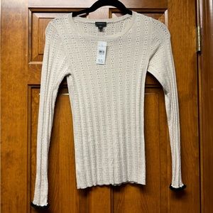 Ann Taylor Tan Sweater NWT